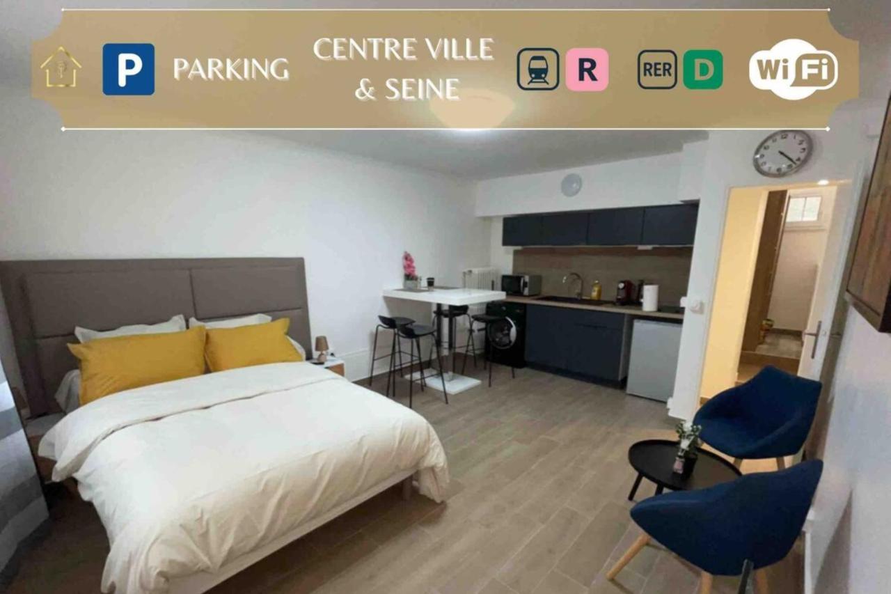 Sejour A Melun Appart'Hotel De La Mediatheque מראה חיצוני תמונה