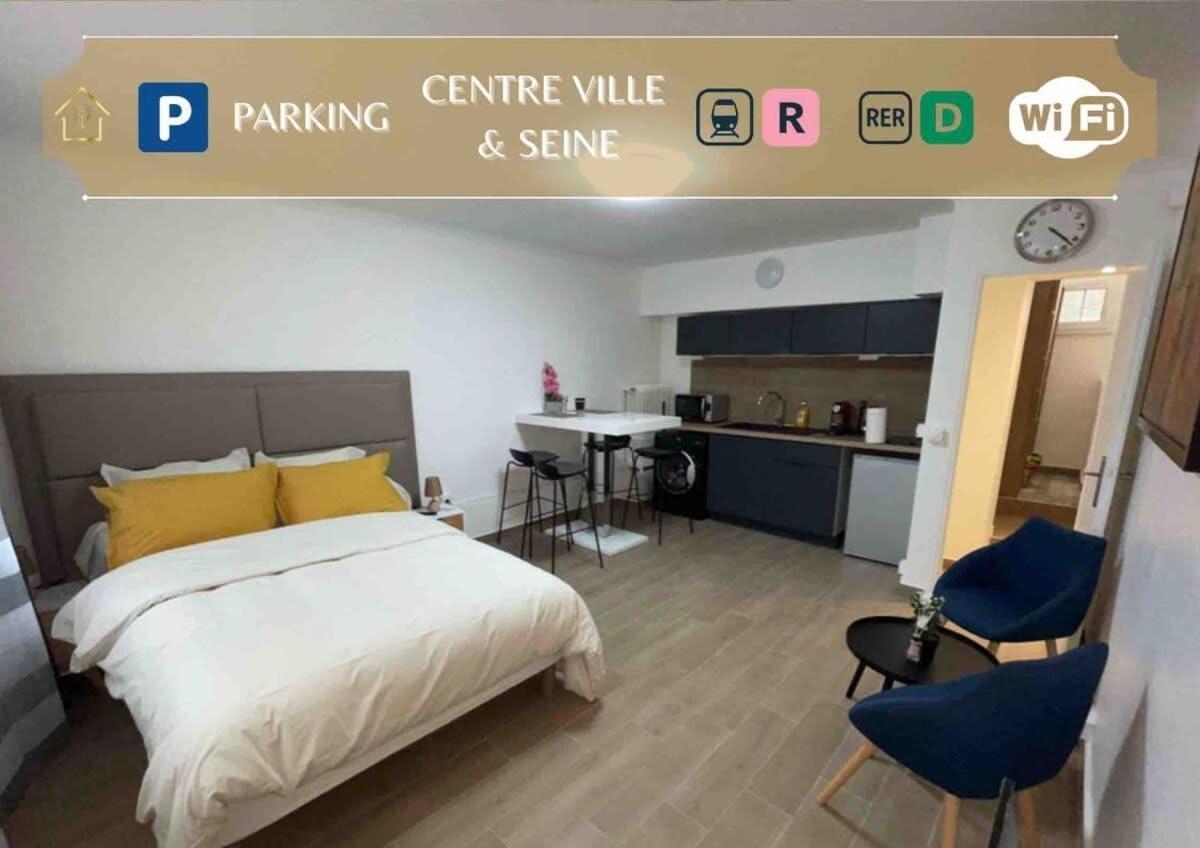Sejour A Melun Appart'Hotel De La Mediatheque מראה חיצוני תמונה